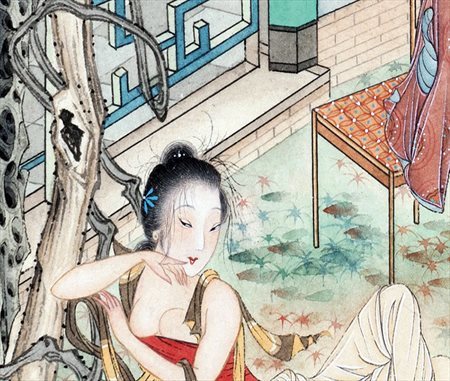 柳林-古代最早的春宫图,名曰“春意儿”,画面上两个人都不得了春画全集秘戏图